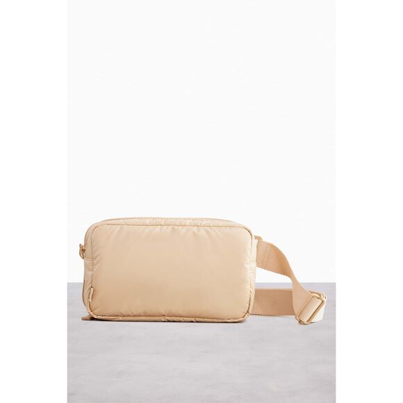NWT Beis Expandable Pouch Crossbody backpack in Beige - Picture 1 of 7